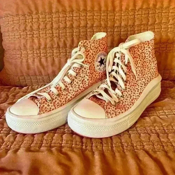 Chuck Taylor All Star Move Platform High Vintage Floral, Size Women’s 8.5 - Picture 3 of 8